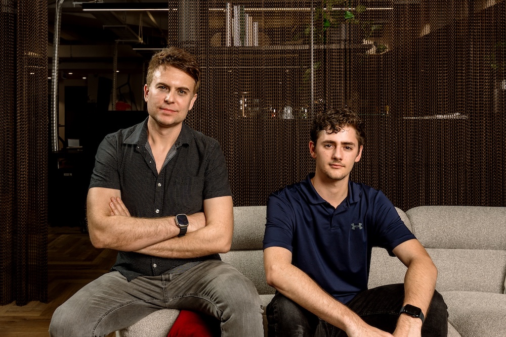 Nicholas Marouchak, Stefan Banovich and Jayden Collier — Lawcaptain co-founders